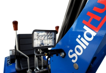 Vollelektrischer Mini-Bagger MBE800, B-Ware, LI-ION Batterie, SolidHub 