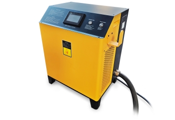 LI-ION Elektro-Gabelstapler GSE35/5 inkl. 380 V /  Schnellladegerät, Tragkraft 3.500 kg, SolidHub 