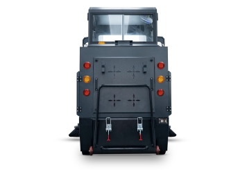 Battery-powered road sweeper SKM80E, 15.200 m²/h, 1.950 mm x 2.190 mm x 2.085 mm, wipeket 