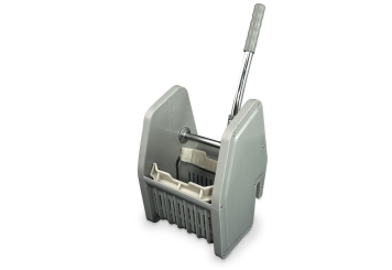 RWW4 cleaning trolley incl. press, 4 buckets and waste bag, wipeket 