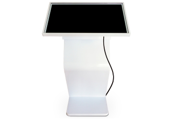 Digitales Informationsterminal mit Touchscreen DITT-LED32 inkl. Transportbox TB-DITT32, Android 13, TecMaschin 