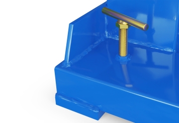 Kranarm KA2500 für Gabelstapler, max. Belastung 2.500 kg, SolidHub 