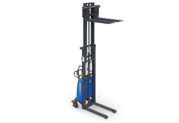 Hochhubwagen / Elektrostapler semi-elektrisch HSE1000/3, Hubhöhe 85  - 3.000 mm, Tragkraft 1.000 kg, SolidHub 