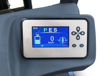 LI-ION Elektro-Gabelstapler GSE15/5 mit integriertem Ladegerät, Tragkraft 1.500 kg, SolidHub 