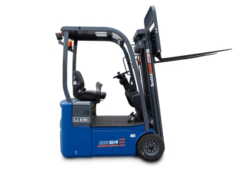 LI-ION Elektro-Gabelstapler GSE12/4 inkl. Ladegerät, Tragkraft 1.200 kg, SolidHub 