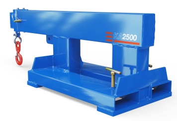 Kranarm KA2500 für Gabelstapler, max. Belastung 2.500 kg, SolidHub 