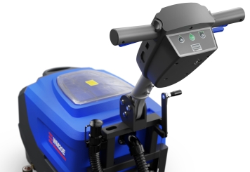 Scrubber dryer WM20E with battery, 20 l fresh water tank, brush diameter 380 mm, wipeket 