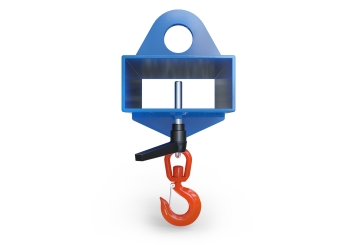 Lasthaken für Gabelstapler LH1000, Lackiert, 1.000 kg, SolidHub 